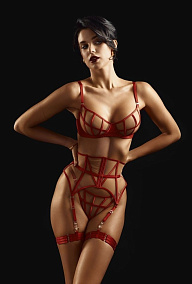 Бюстгальтер Scandal красный